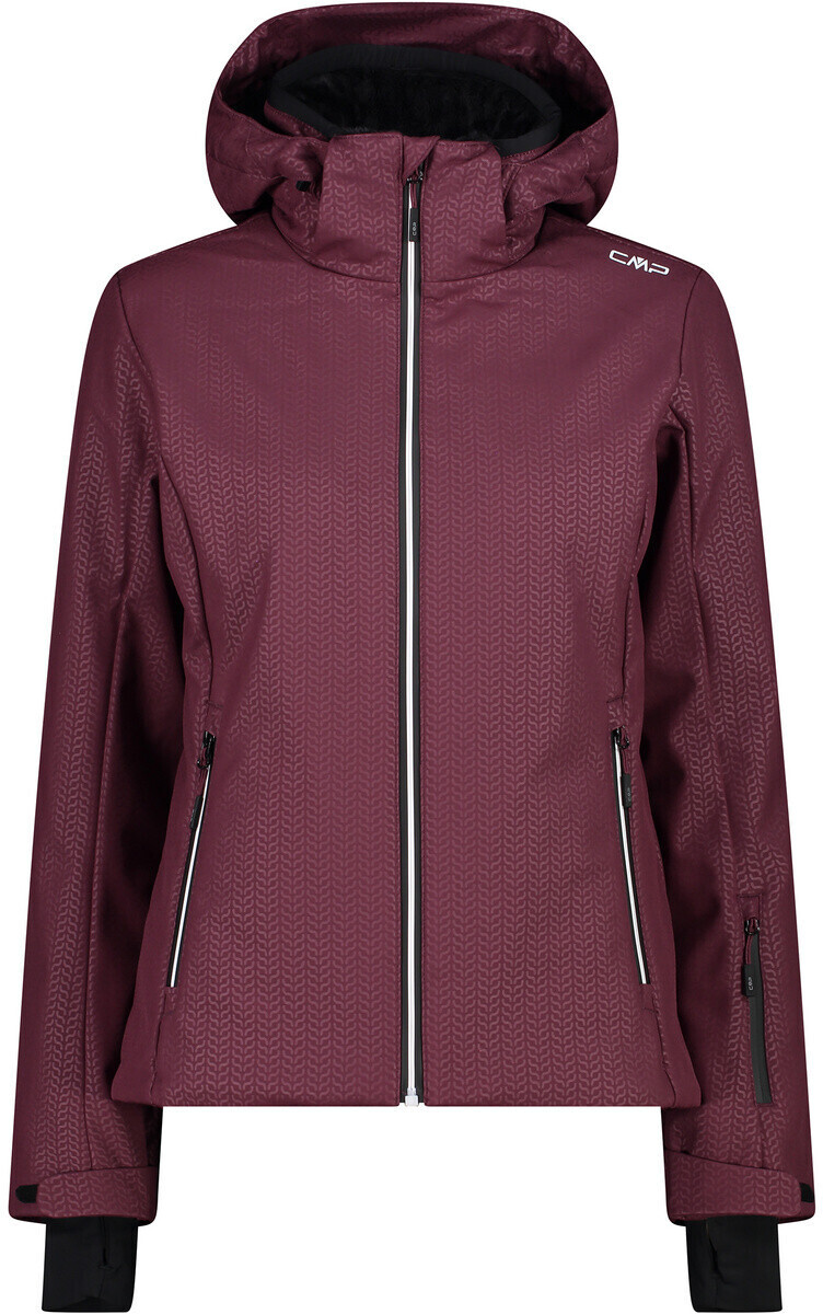CMP Women's Jacket Zip Hood (33W0646) burgundy