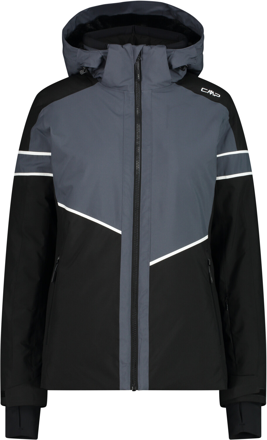 CMP Women's Jacket Zip Hood (33W0726) nero