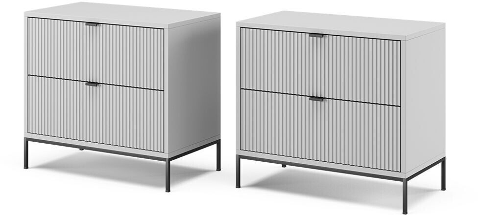 VICCO Eliza 66x60cm 2 Pcs. Grey