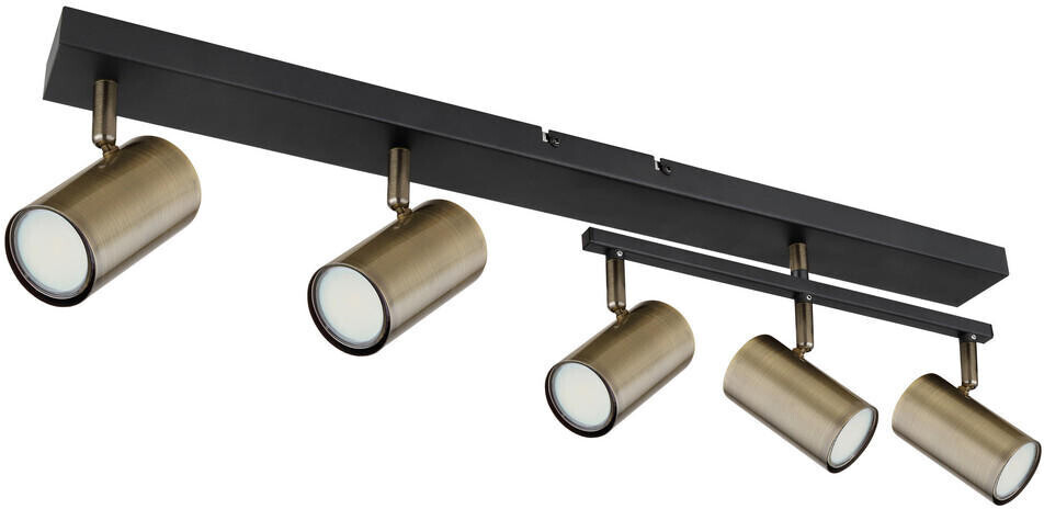 Globo Strahler Grau – 25W, Metall, Mit E14 Fassung | Schlichtes Design, Für Decke Oder Wand
