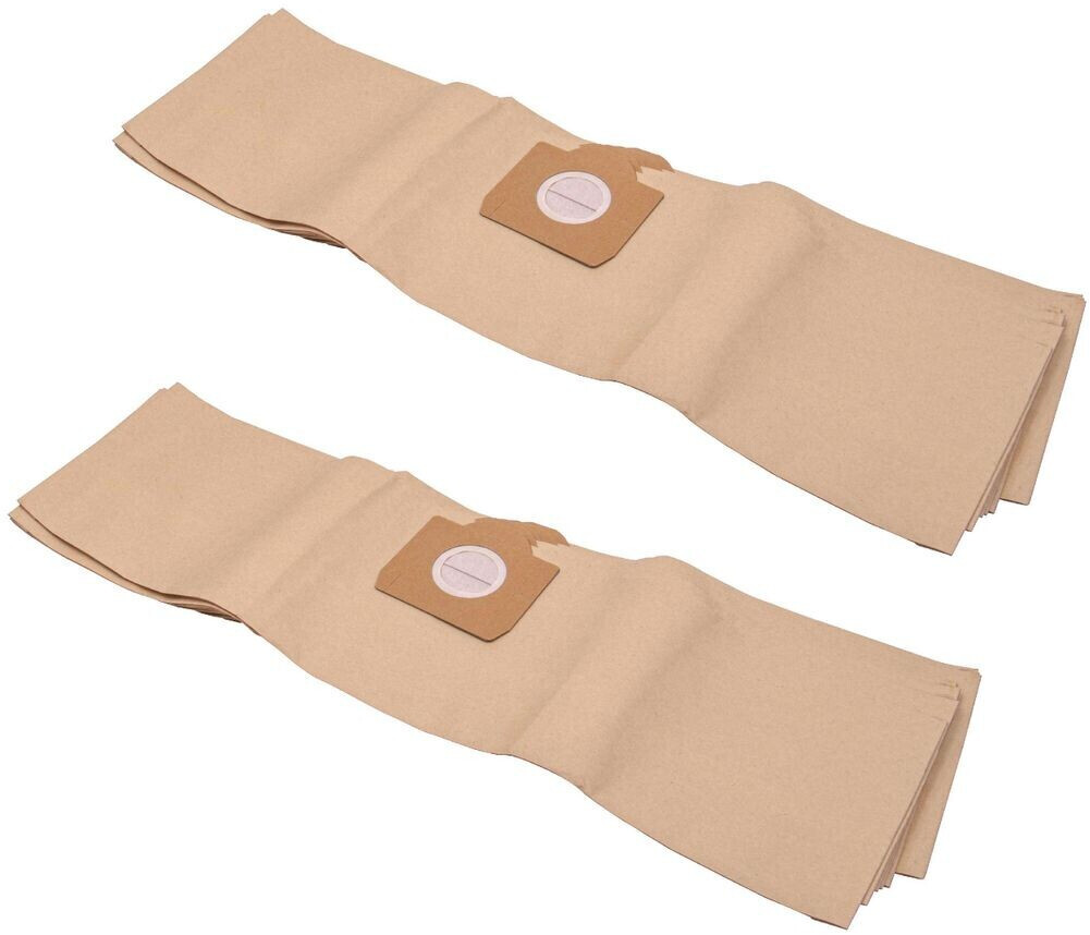 vhbw 20x vacuum cleaner bags compatible with Kärcher A2204, A2231 PT, A2234 PT, A2251, A2534 PT, A2554ME, A2604, A2654ME vacuum cleaners - paper, brown