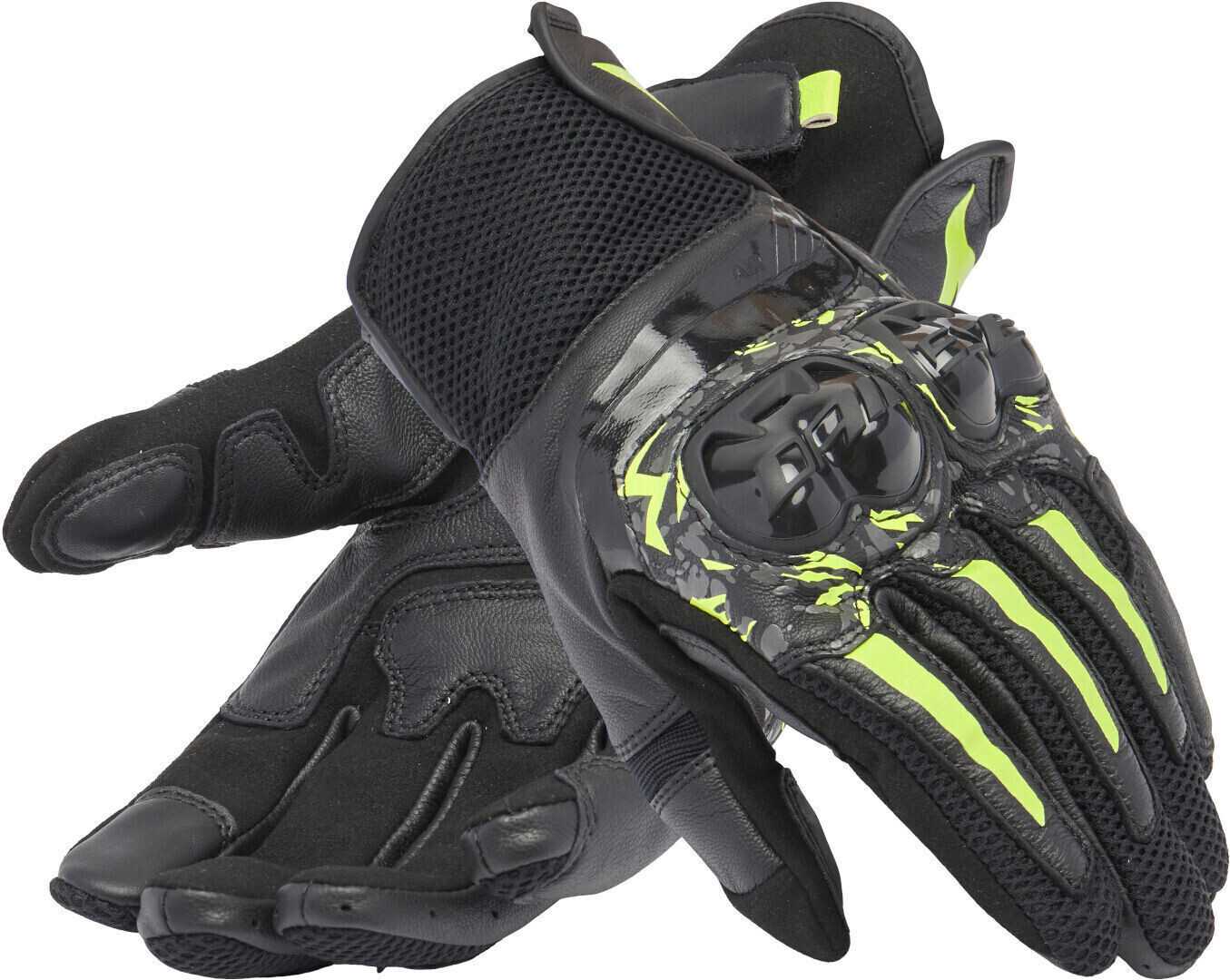 Dainese Gants Mig 3 noir/jaune fluo