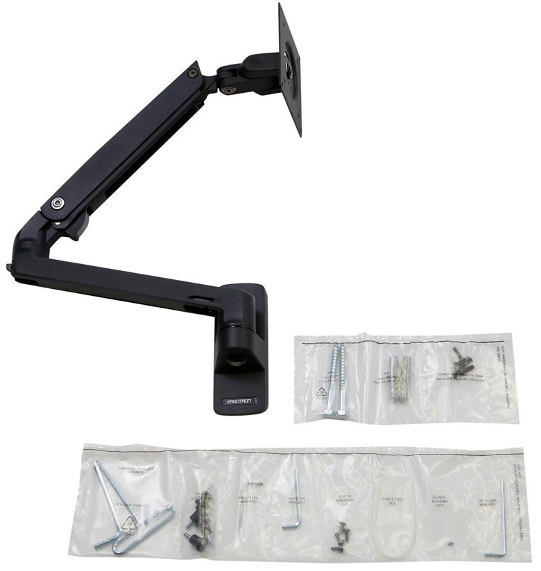 Ergotron MXV Wall Monitor Arm Black (45-505-224)