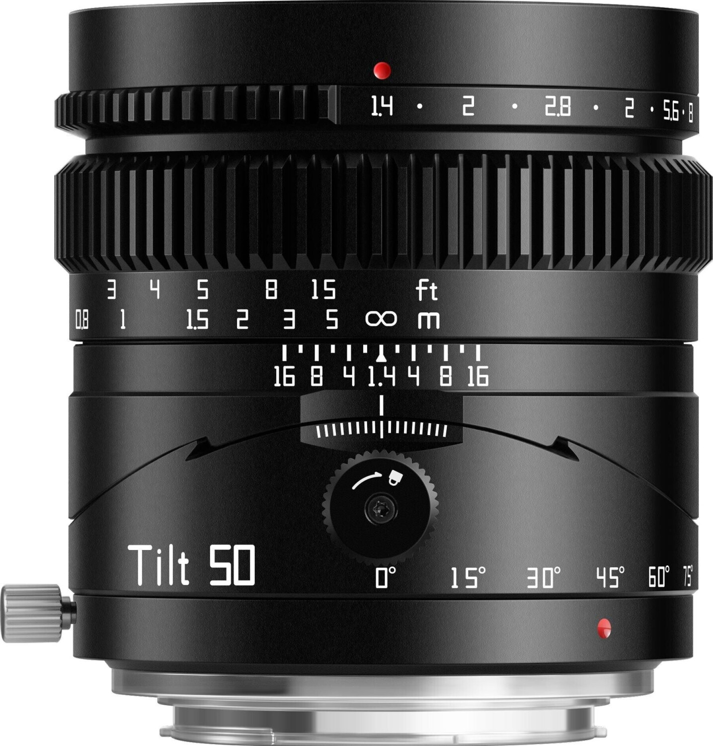 TTArtisan 50mm f1.4 Black Tilt MFT