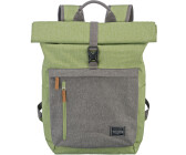 Travelite Basics Rollup Backpack (96310) green/grey