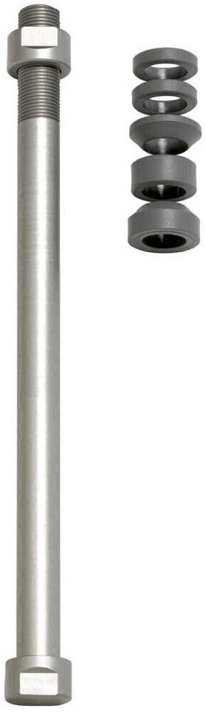 Tacx E-Thru Standard (M12 x 1.0) trainer Axle (T1711) silver