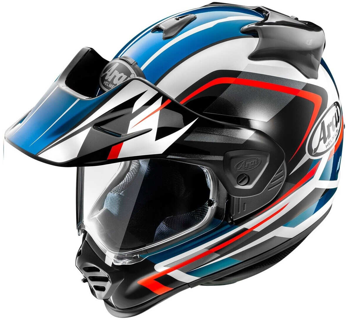 Arai Tour-X5 Adventure Discovery blanc/rouge/bleu
