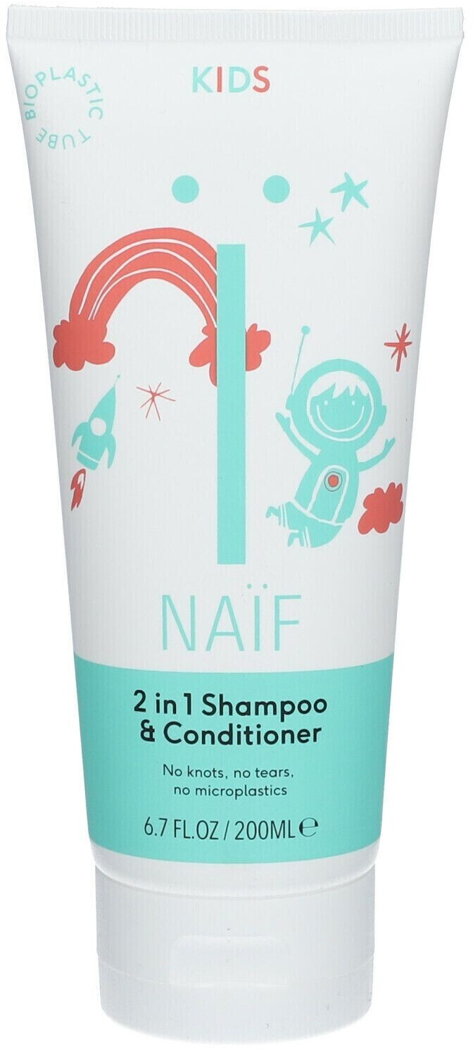 Photos - Hair Product Naif NAIF Kids Shampoo & Conditioner 2 in 1 for children (200 ml)