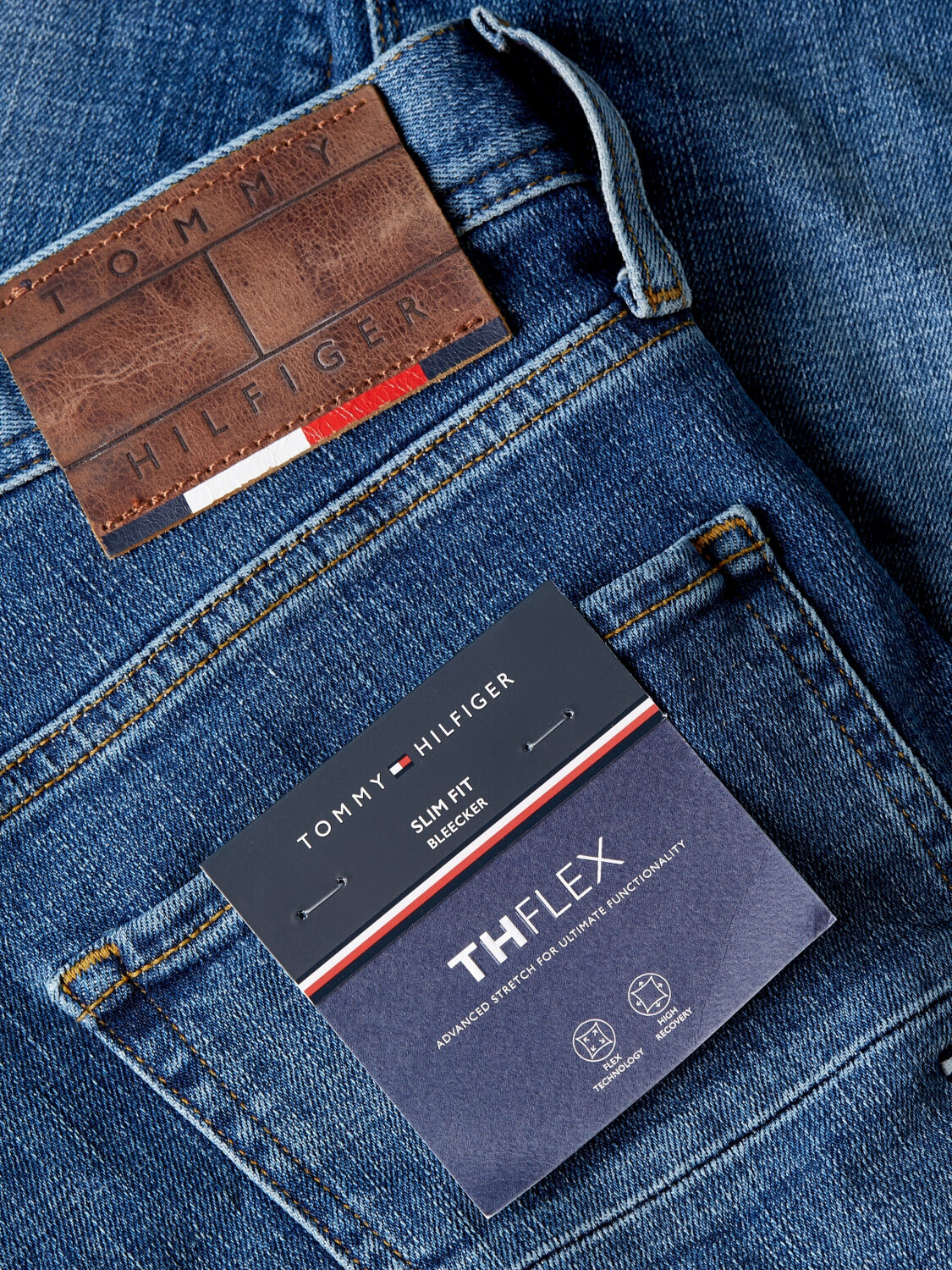Tommy Hilfiger TH Flex Bleecker Slim Jeans MW0MW33963 creek blue ab 33 35 Preisvergleich bei idealo
