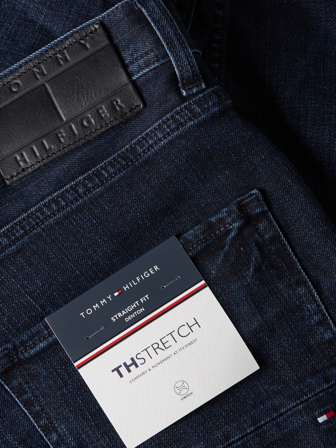Buy Tommy Hilfiger Denton Fitted Straight Jeans MW0MW33338 meek blue black from 55.83 Today Best Deals on idealo