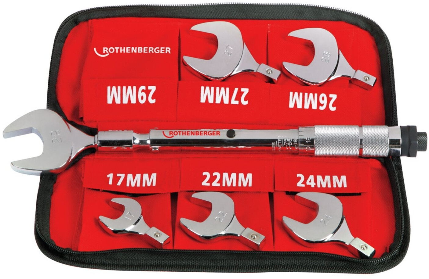 Rothenberger Torque open-end wrench set (175001)