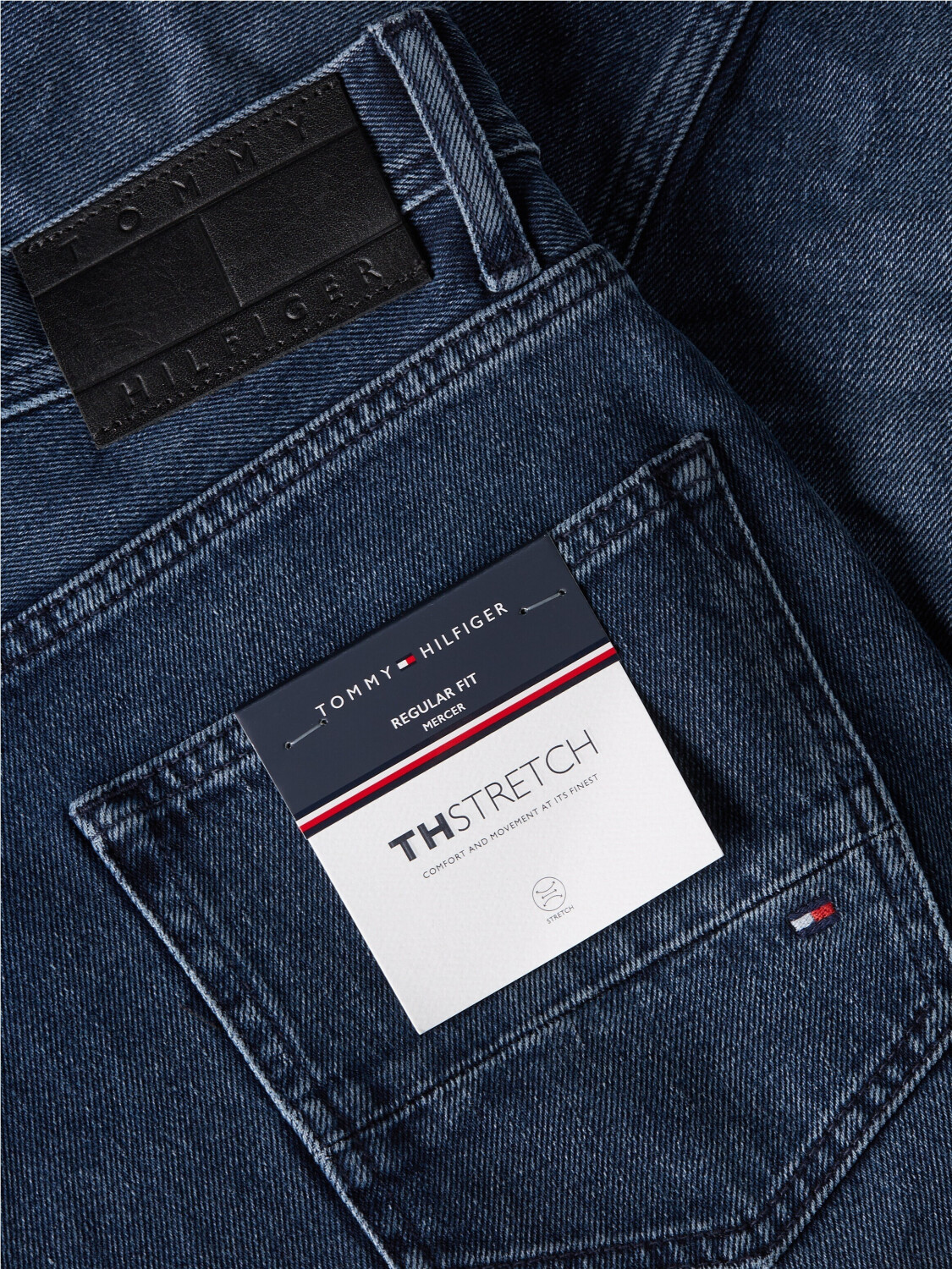 Tommy Hilfiger Mercer Regular Faded Jeans (MW0MW33360) banks blue 