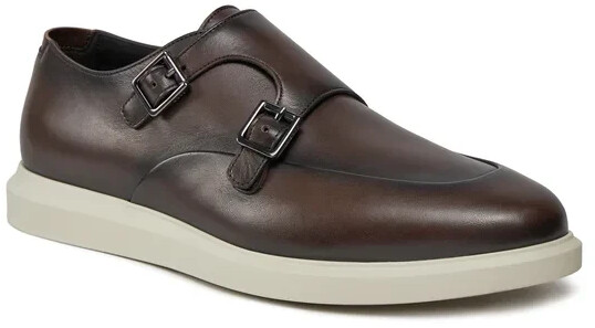 Hugo boss double monk strap hotsell
