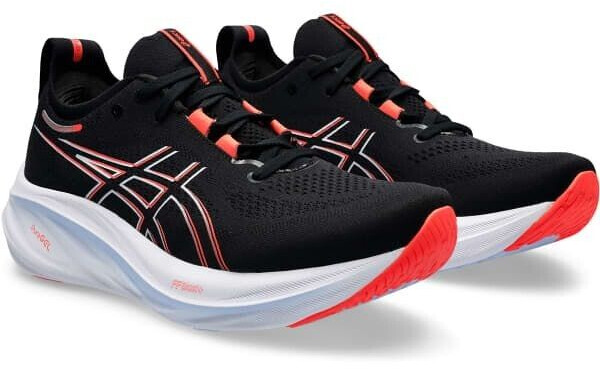 Black and red asics new arrivals