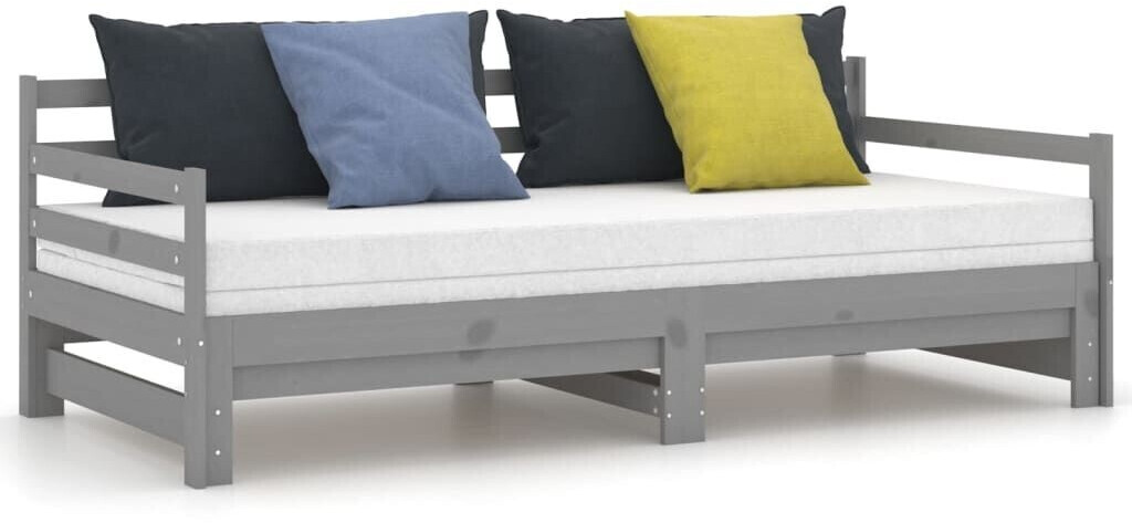vidaXL Day Bed Extendable 2x 90x200cm (80695)