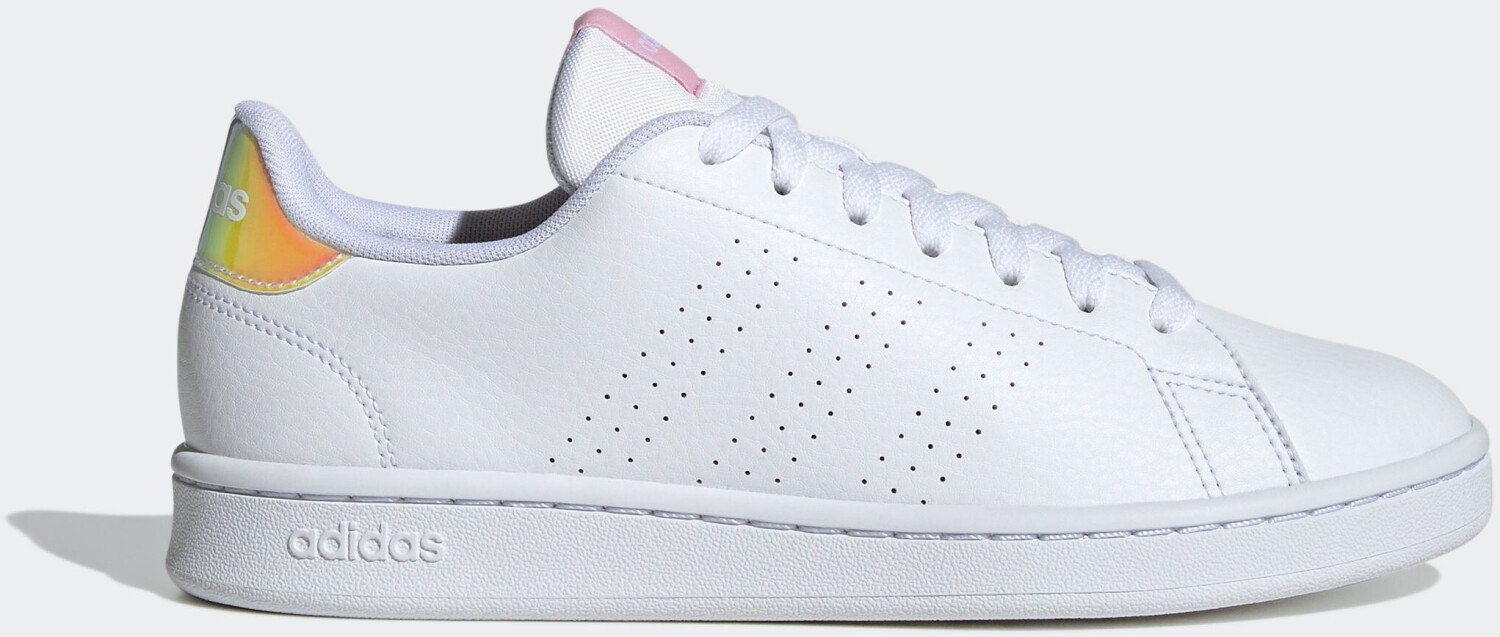 Adidas advantage damen weiß rosa online