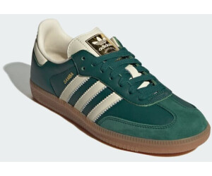 Adidas samba green and gold sales