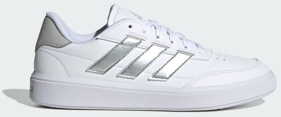 Adidas Courtblock Women cloud white/silver metallic/grey two