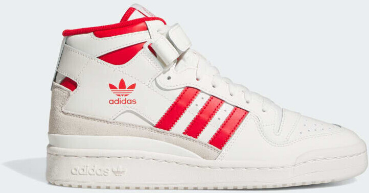 Adidas Forum Mid cloud white/better scarlet/cloud white