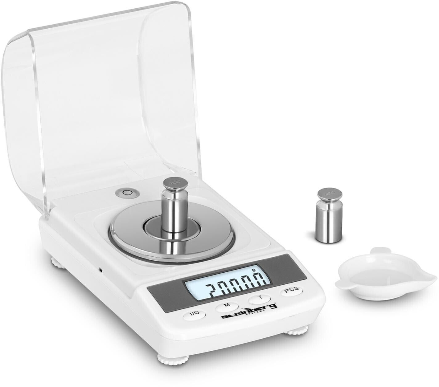Steinberg Systems Digital precision scales - 50 g - 0.005 g / 50 g - ø 60 mm - wind protection