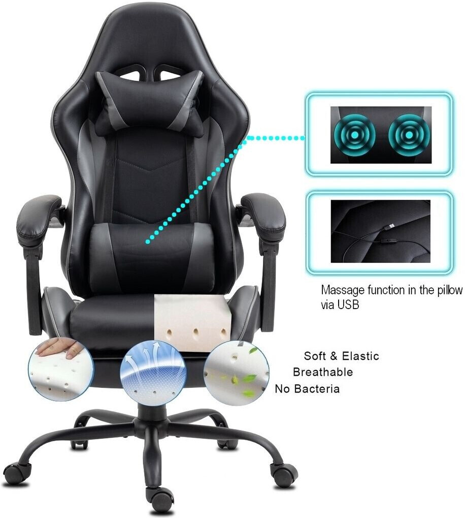 Delman massage gaming hotsell stuhl