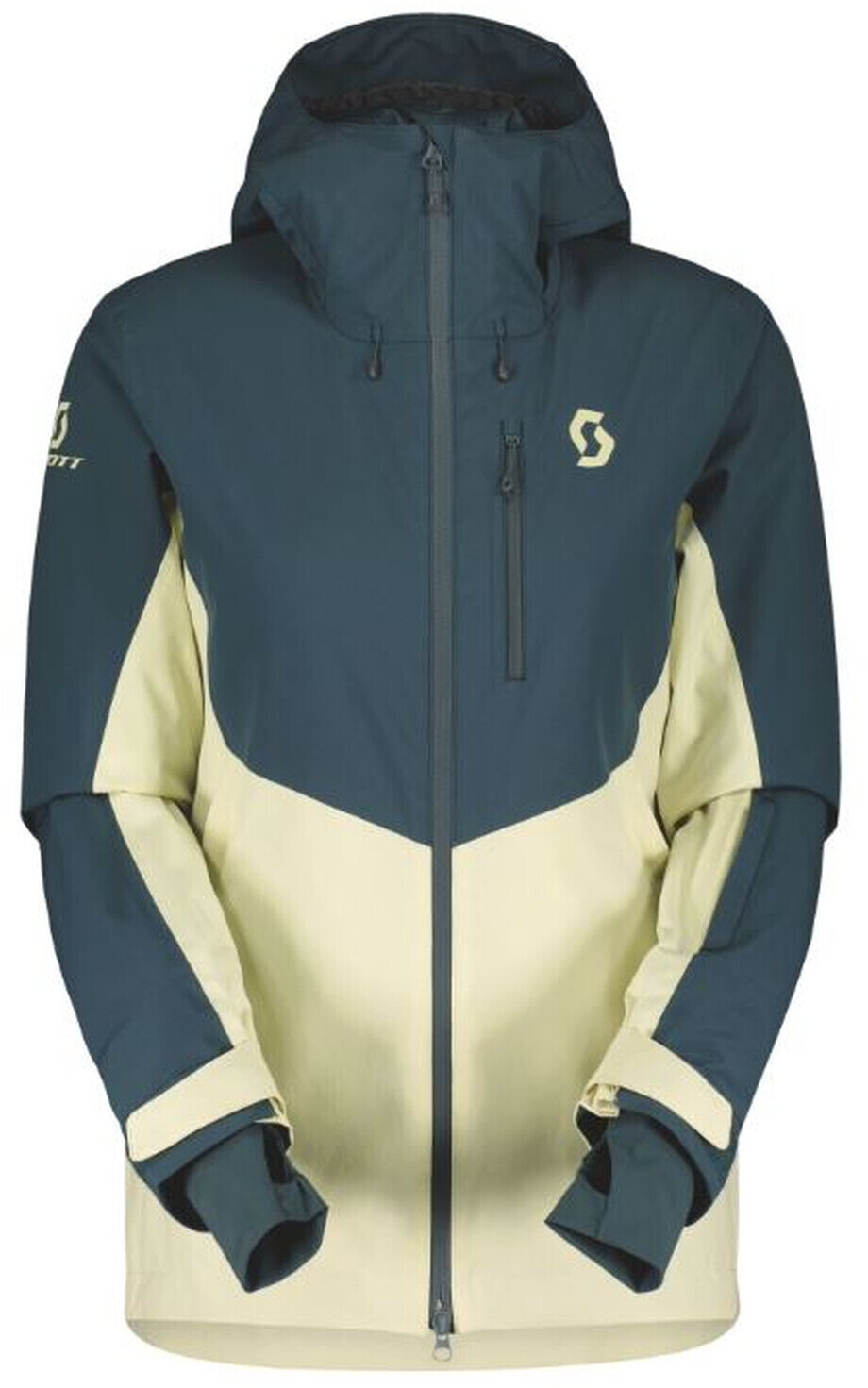 Scott Jacket W's Ultimate Dryo (283769) aruba green/pale yellow