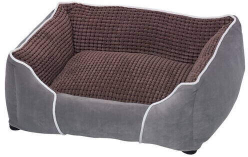Nobby Elio Eck-Komfortbett Für Hunde – 70x60x20 Cm, Blau Camouflage, Waschbar