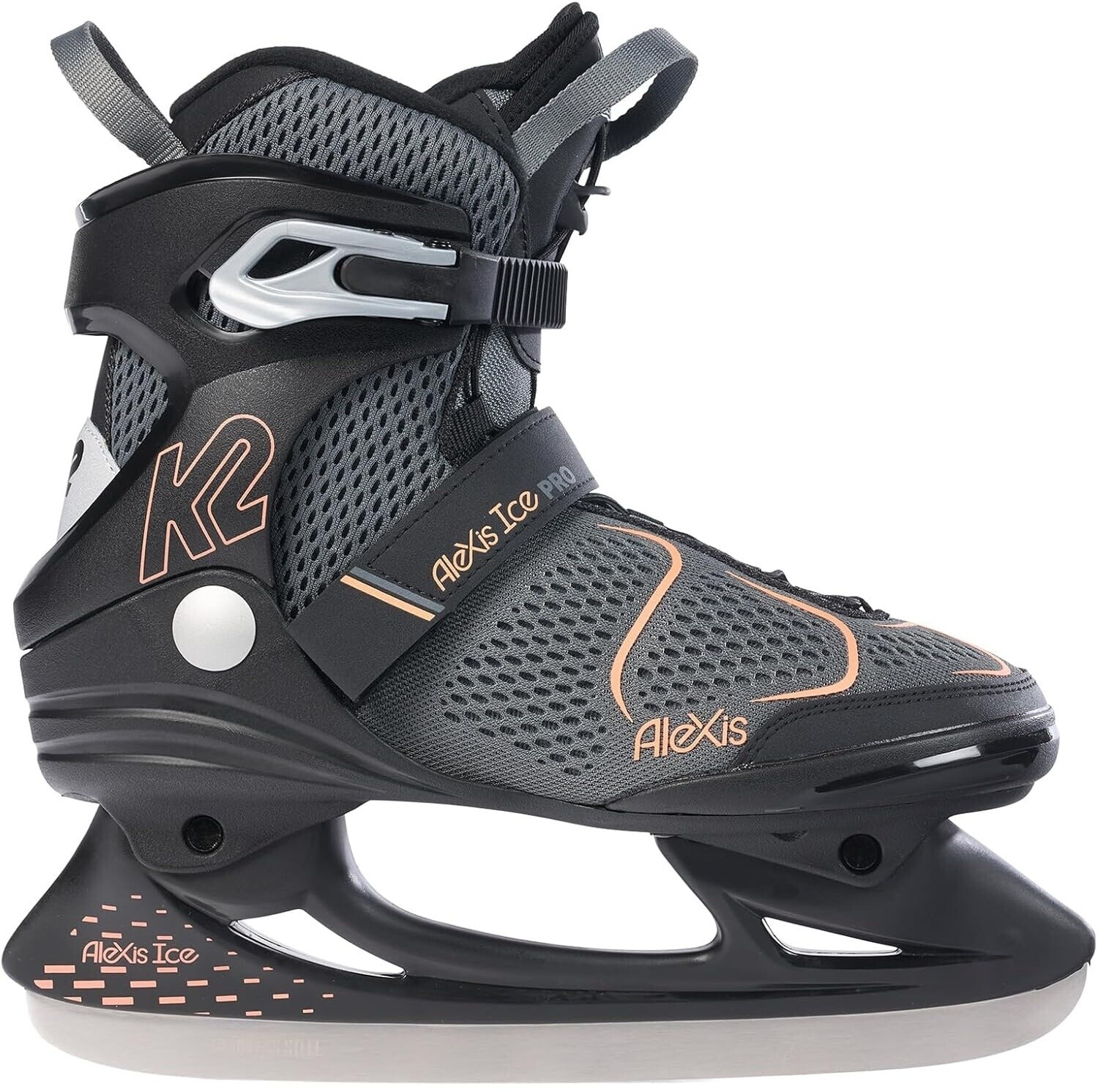 K2 Alexis Ice Pro (2023) black/anthracite/coral