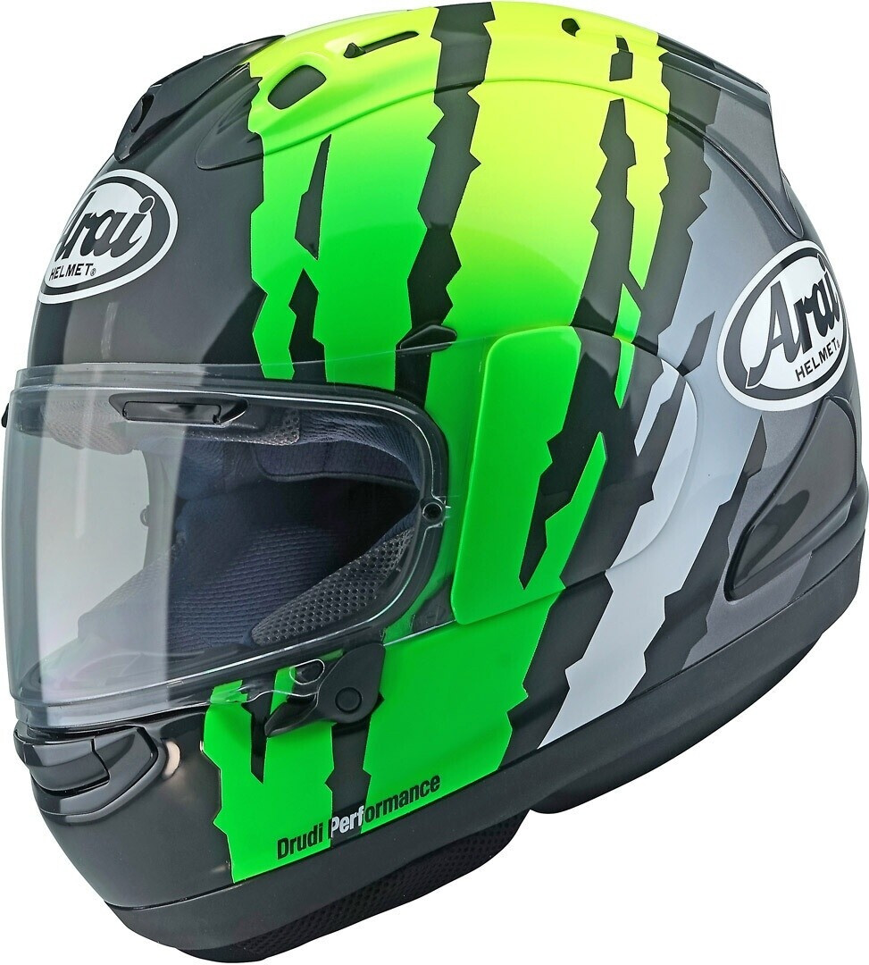 Arai RX-7V Evo Blade noir/vert/jaune