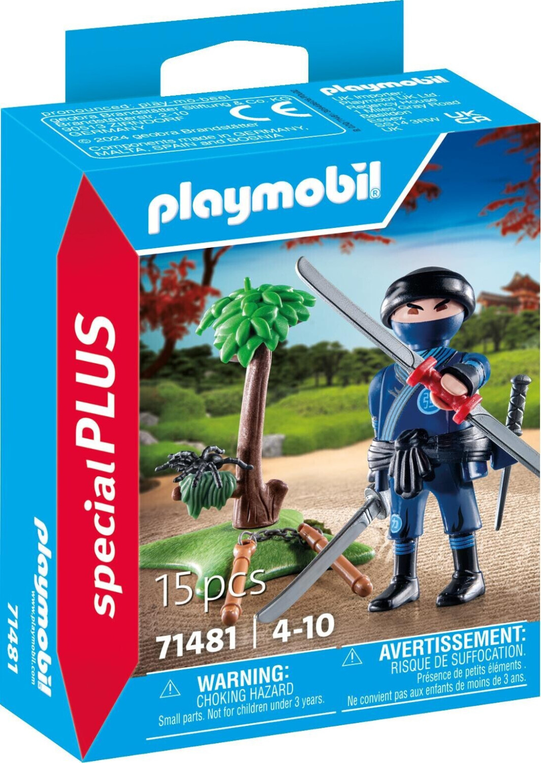 Photos - Toy Car Playmobil Special Plus – Equipped ninja  (71481)
