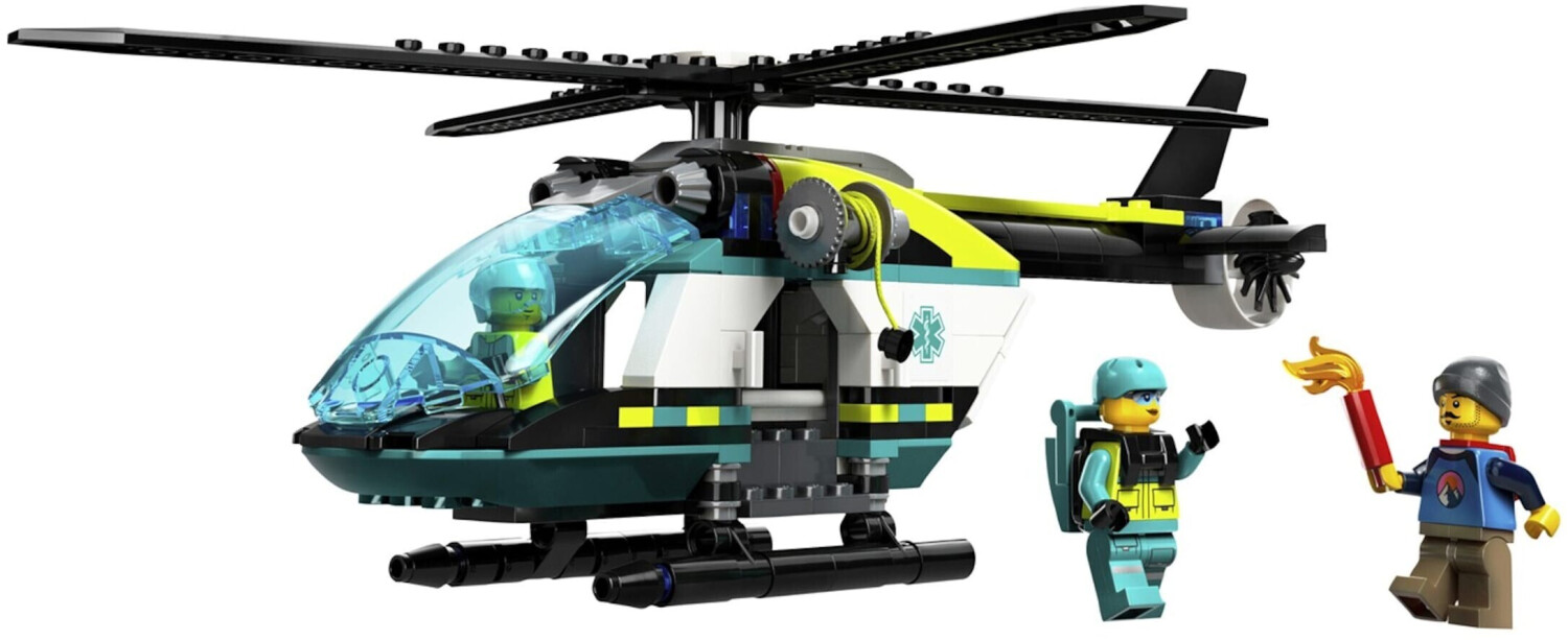 Lego city emergency helicopter 2025