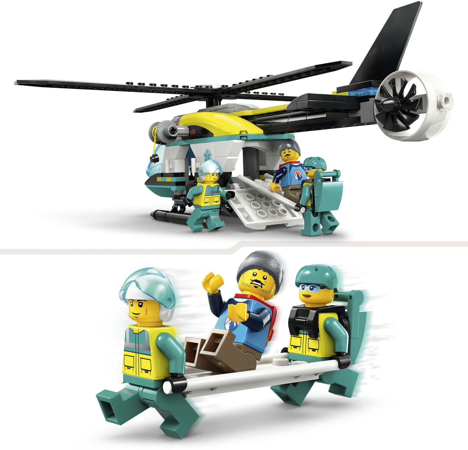 LEGO Creator 31146 Le Camion Remorque avec Hélicoptère