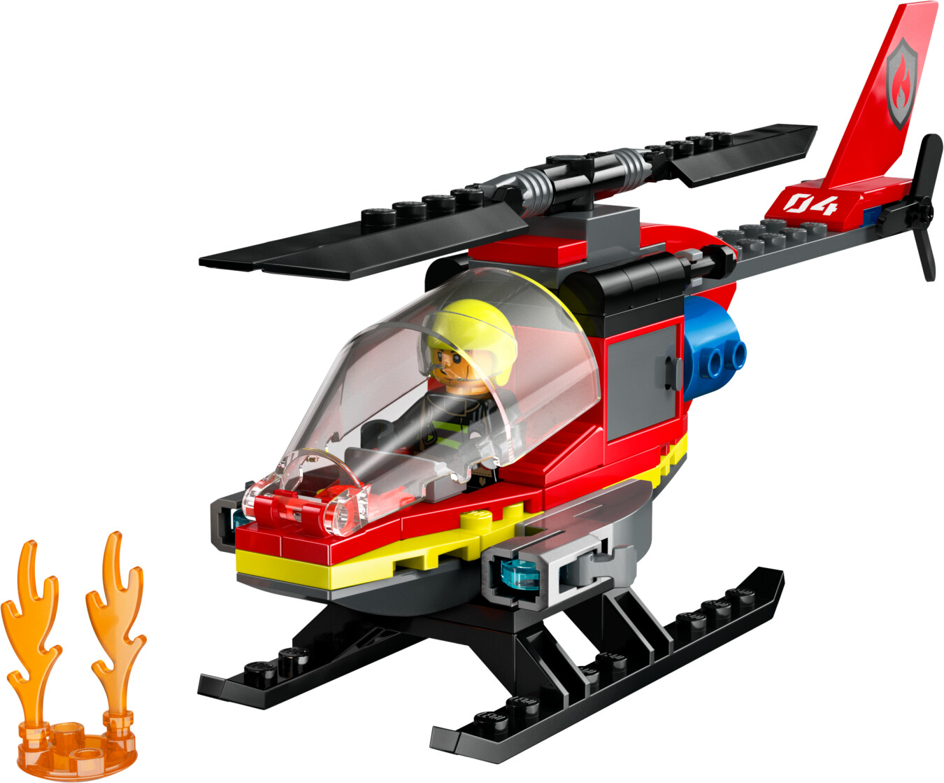 LEGO City - Elicottero dei Vigili del Fuoco (60281) a € 26,99