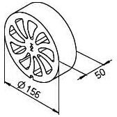 Helios KWL 45-160 SE Schalldämmelement DN 160 (9362), Bild 2