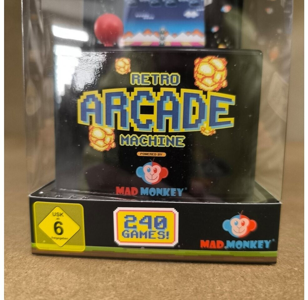 Mad Monkey Retro Arcade Machine ab 23,00 € | Preisvergleich bei idealo.de