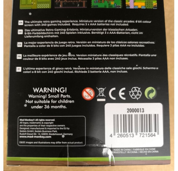 Mad Monkey Retro Arcade Machine, Bild 5