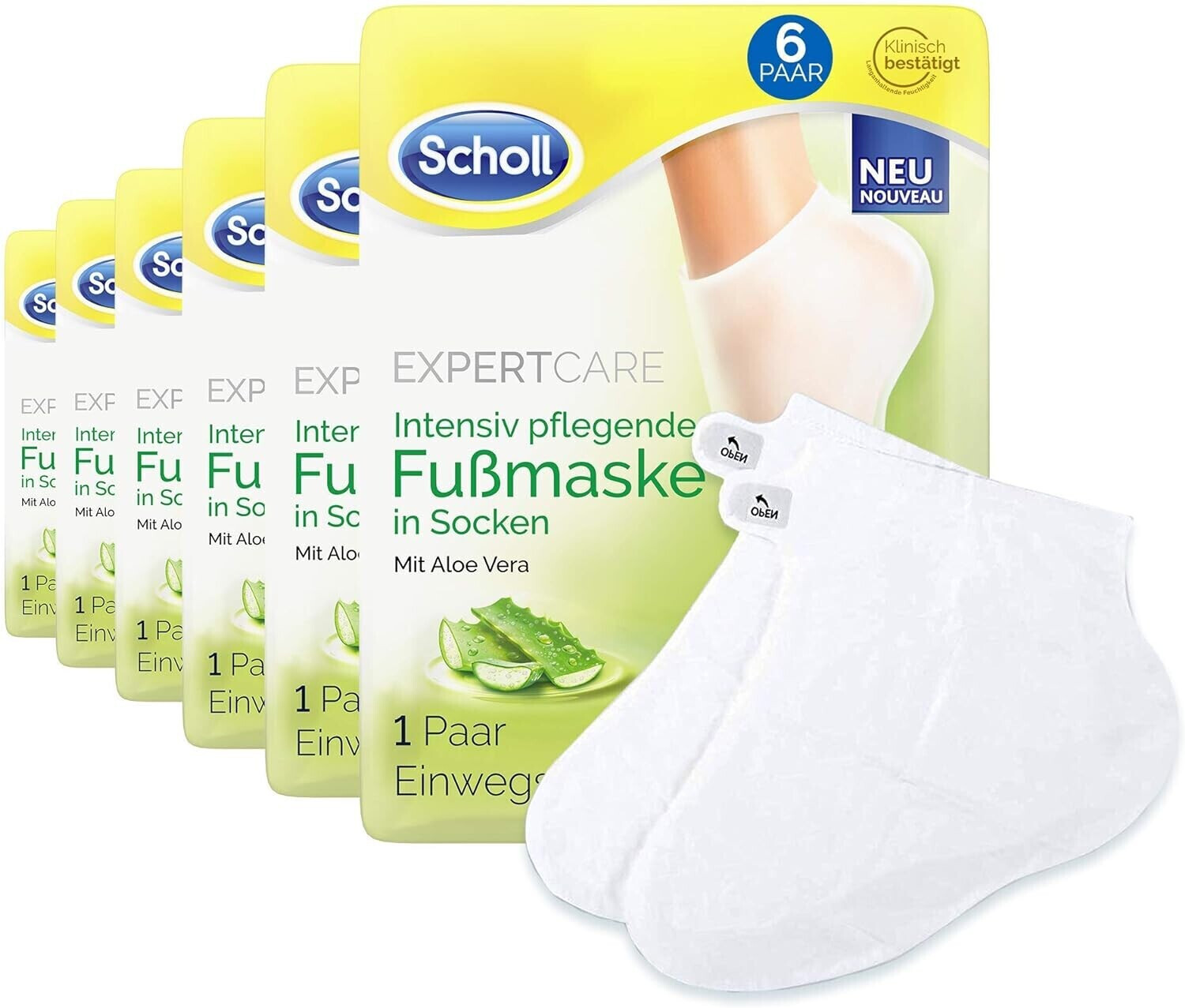 Scholl Expertcare Fußmaske mit Aloe Vera (6 x 1 Paar) ab 36,00 € |  Preisvergleich bei