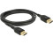 DeLock DisplayPort 1.4 Cable 8K 60 Hz Black