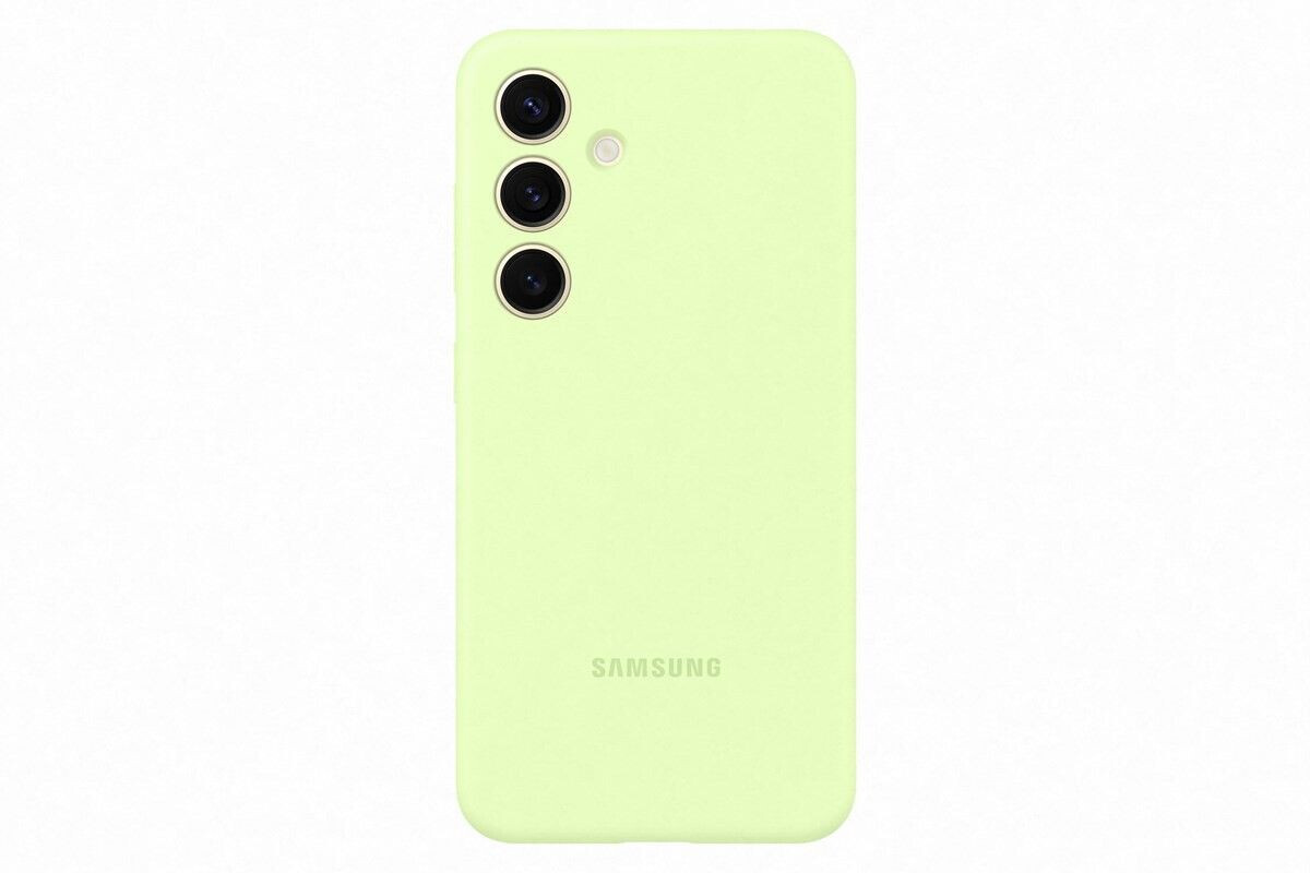 Samsung Silicone Case (Galaxy S24) Lime