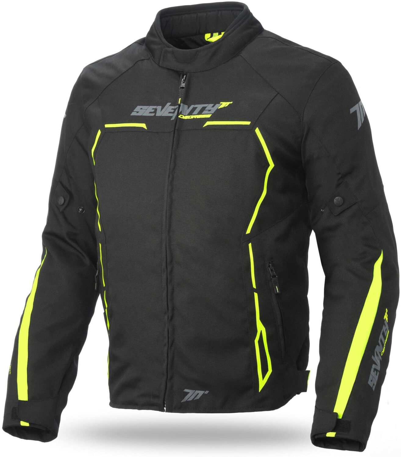 Seventy Degrees SD-JR65 Touring Jacket black/neon yellow