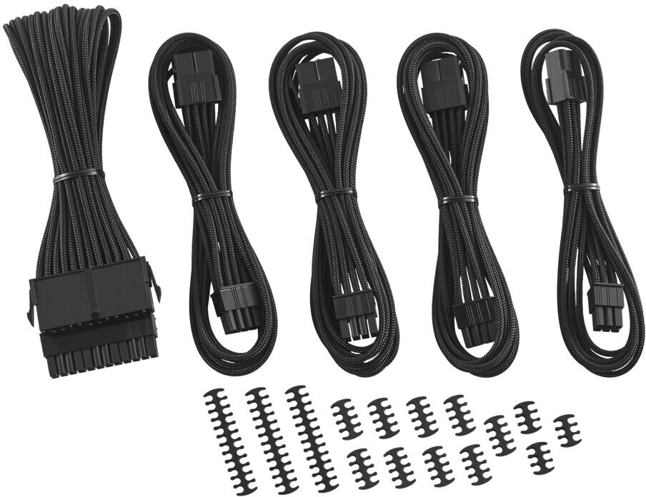 CableMod Classic ModMesh Cable Extension Kit 8+6 Series - Black