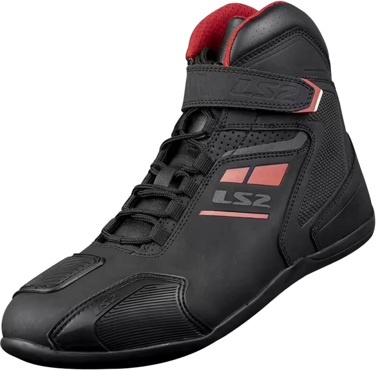 LS2 Garra Boots black/red