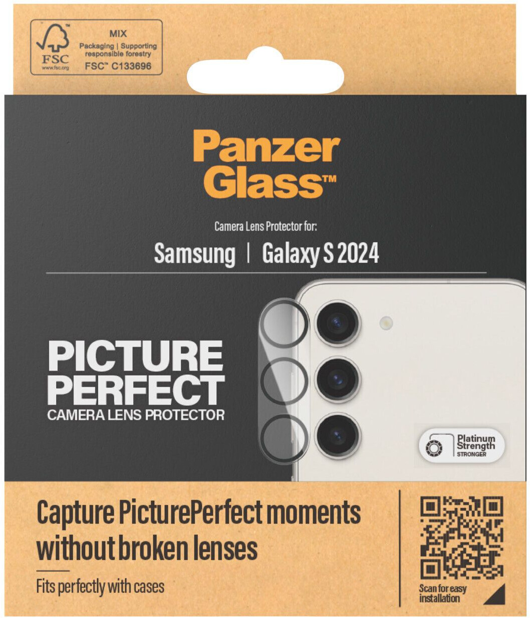 PanzerGlass Gehärtetes Glas für die Kamera Galaxy S24 ab 9,88 €