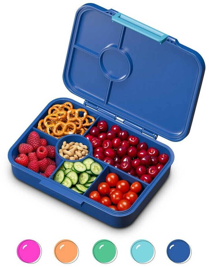 Schmatzfatz Food storage container Lite 20.8x 4.5x 15 cm blue