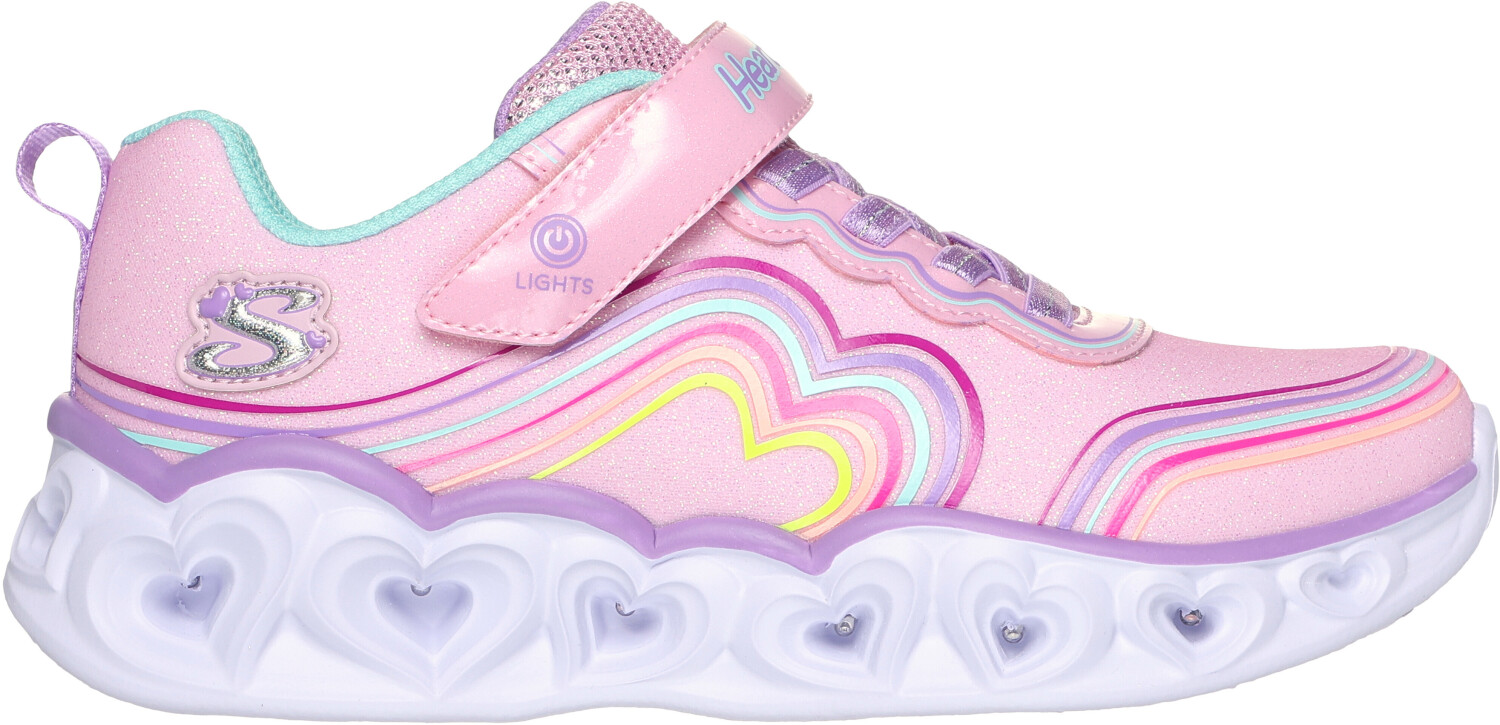 Skechers Heart Lights - Retro Hearts Kids (302689_LPMT) light pink