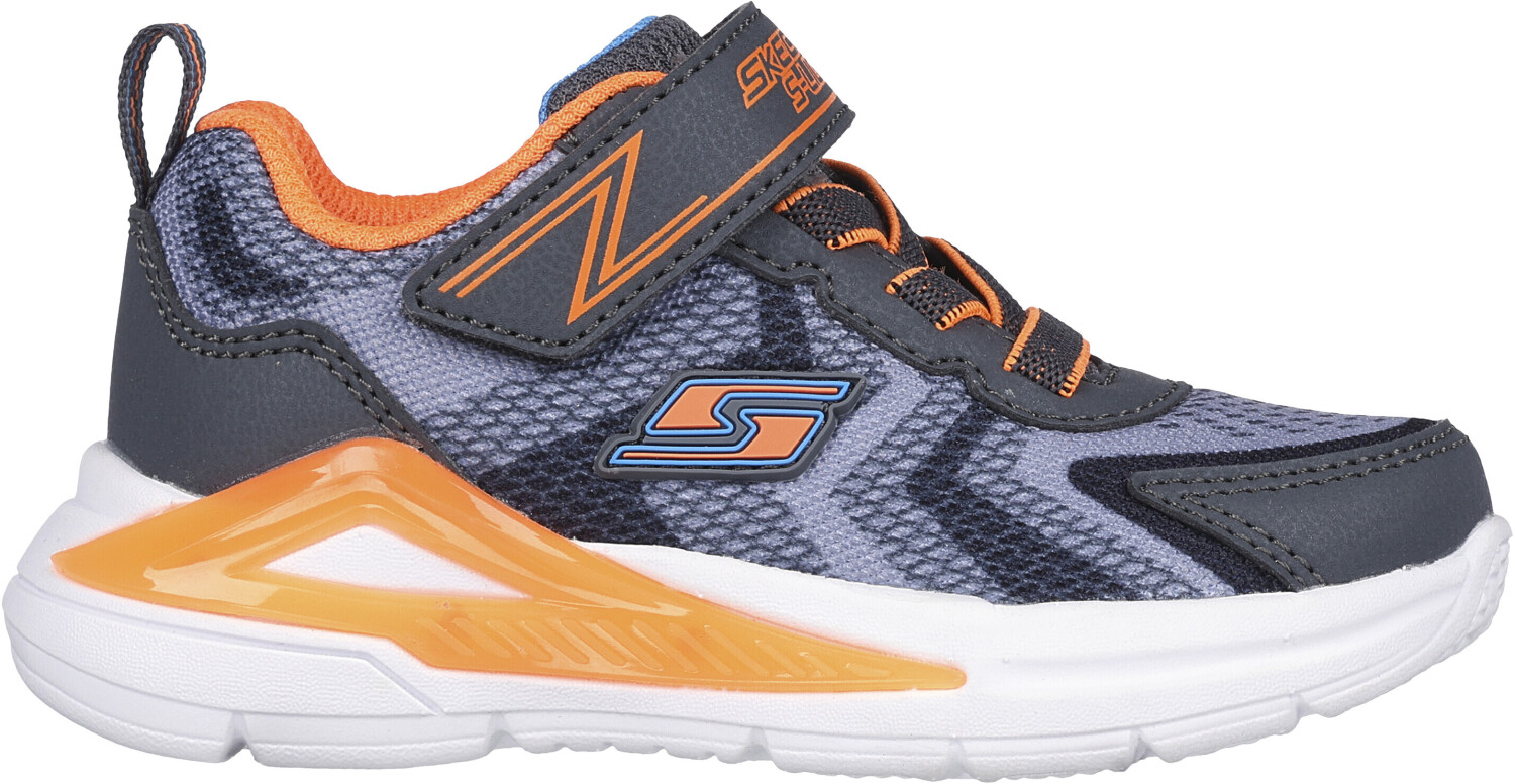 Skechers S Lights: Tri-Namics Kids (401660N_CCOR) grey/orange