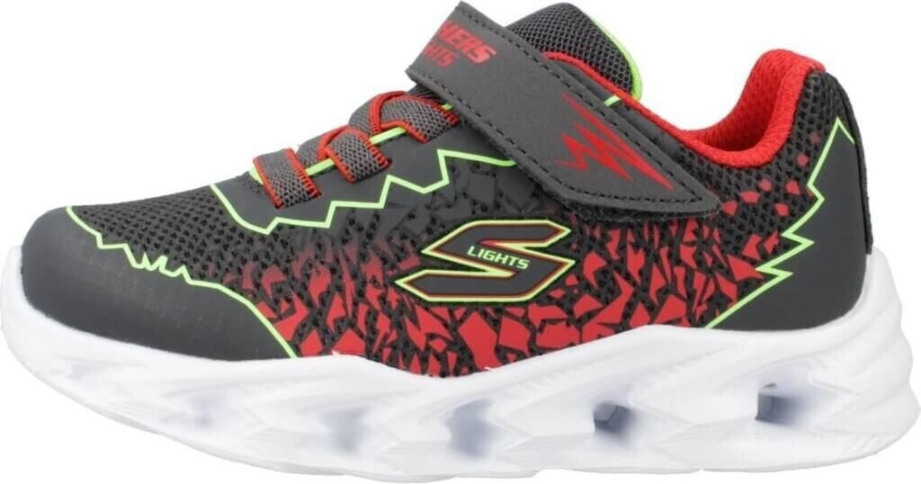 Skechers S Lights: Vortex 2.0 - Zorento Kids (400603N_CCLM) grey/green