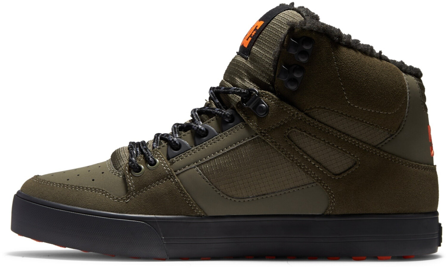 DC Shoes Pure High Top Wc Wnt dusty olive/orange