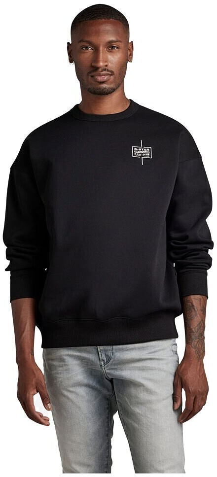 G-Star Unisex Core Loose Fit Sweatshirt (D23223-C235) dark black