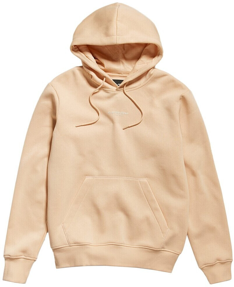 G-Star Center Chest Logo Hoodie (D23273-C235) ivory cream
